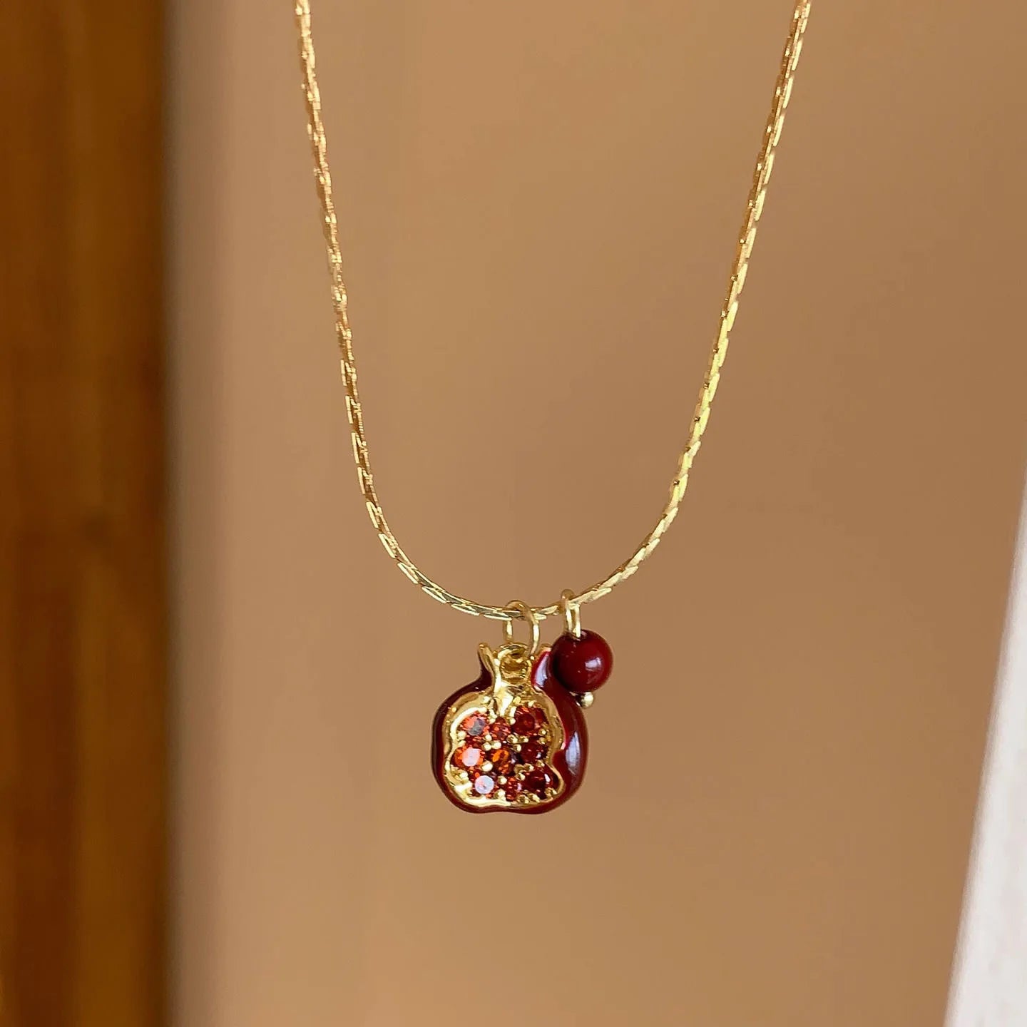 Red Pomegranate Pendant