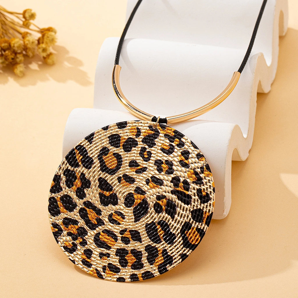 Leopard Print Necklace