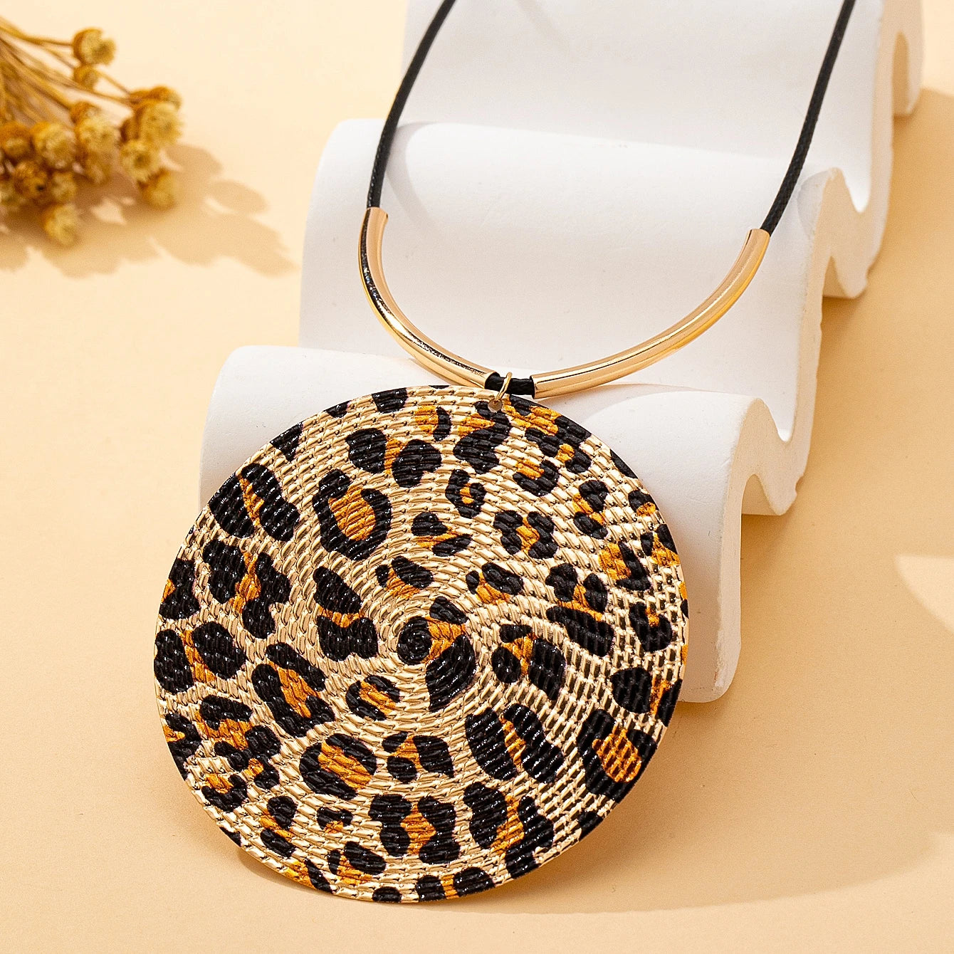 Leopard Print Necklace