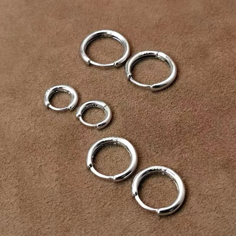 Silver Small Earrings,