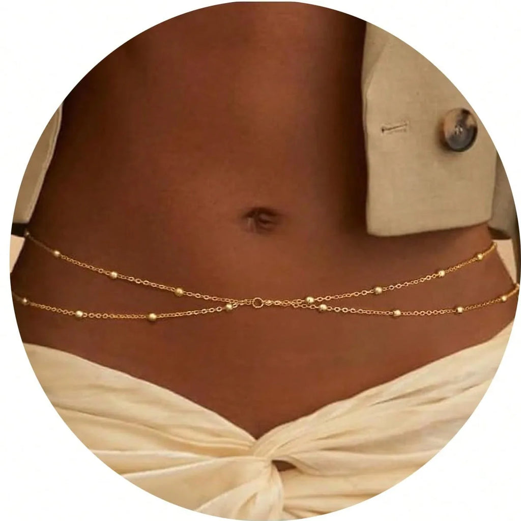 Beads Cuban Waist Chain