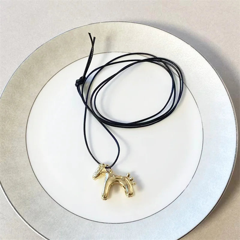 Colorful Horse Pendant