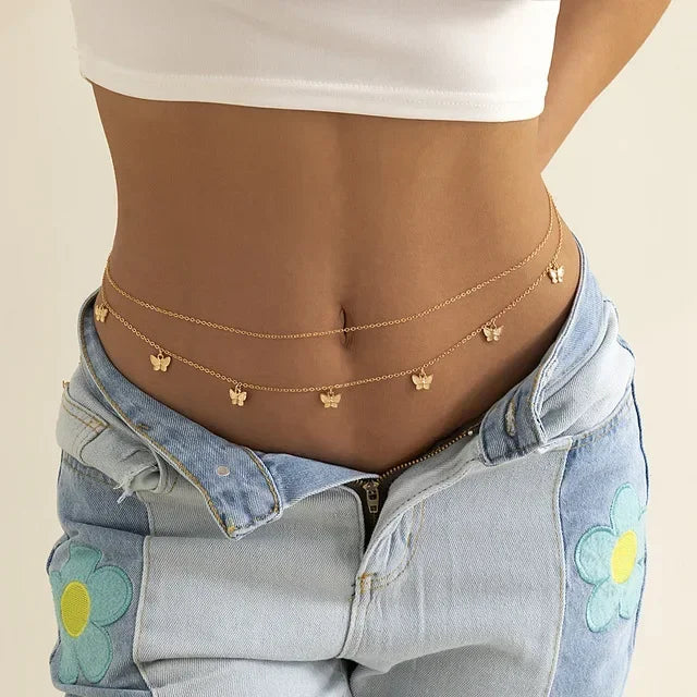 Double Layer Pearl Chain