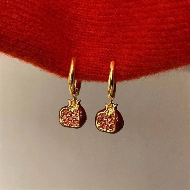 Red Pomegranate Pendant