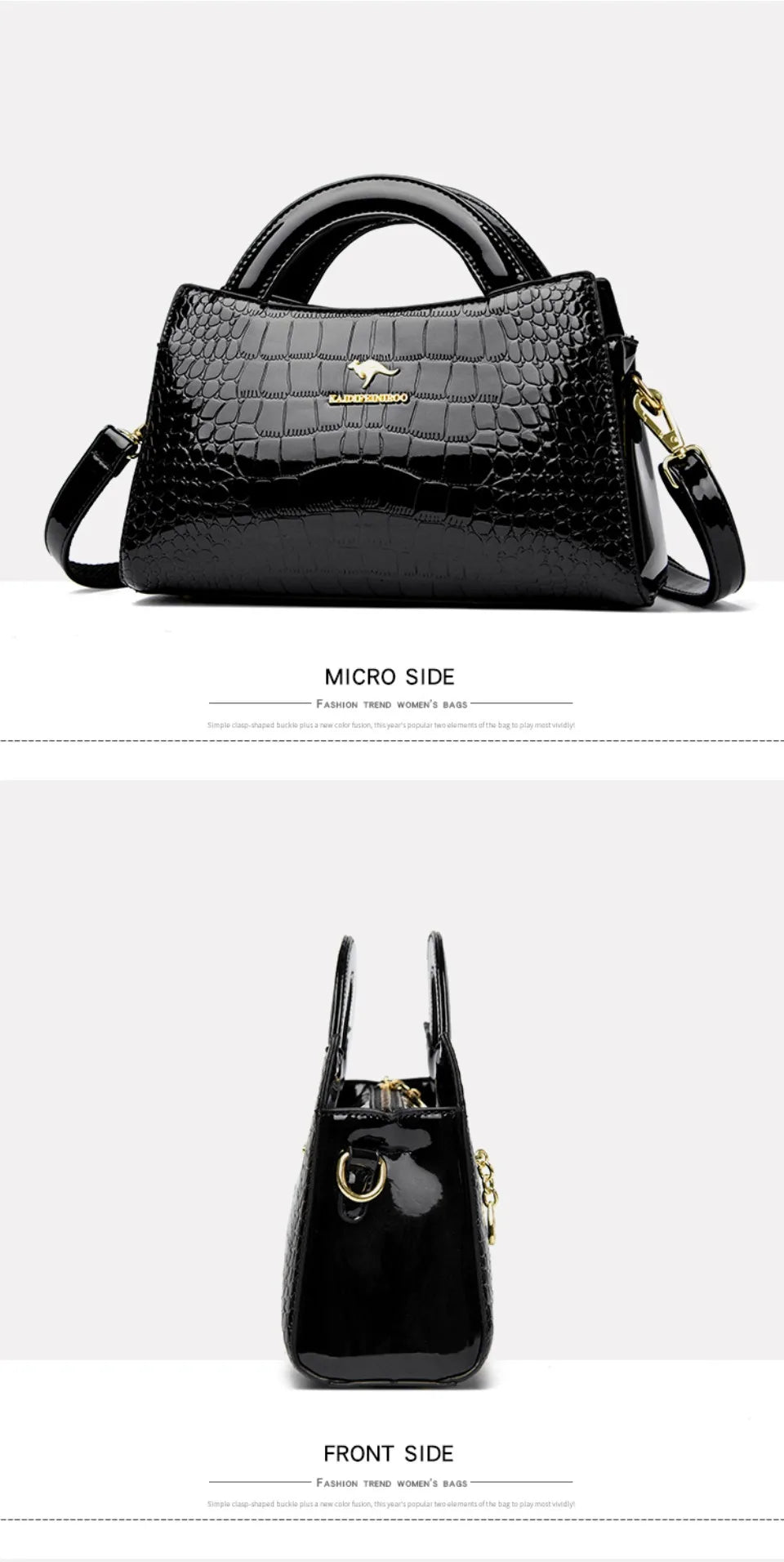Kangaroo Brand Alligator Bags