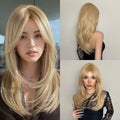 Blonde Long Straight Wig