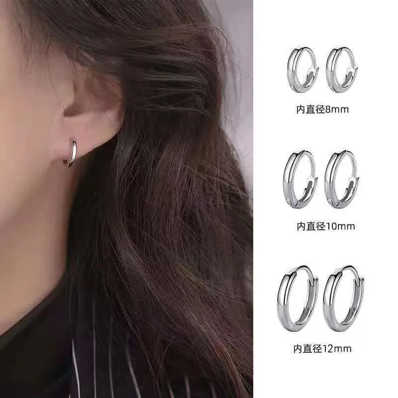 Silver Small Earrings,