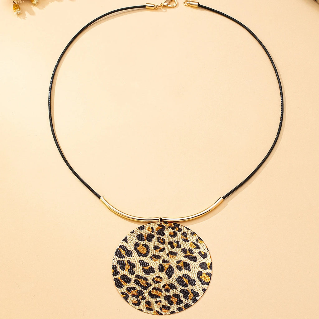 Leopard Print Necklace