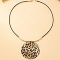 Leopard Print Necklace