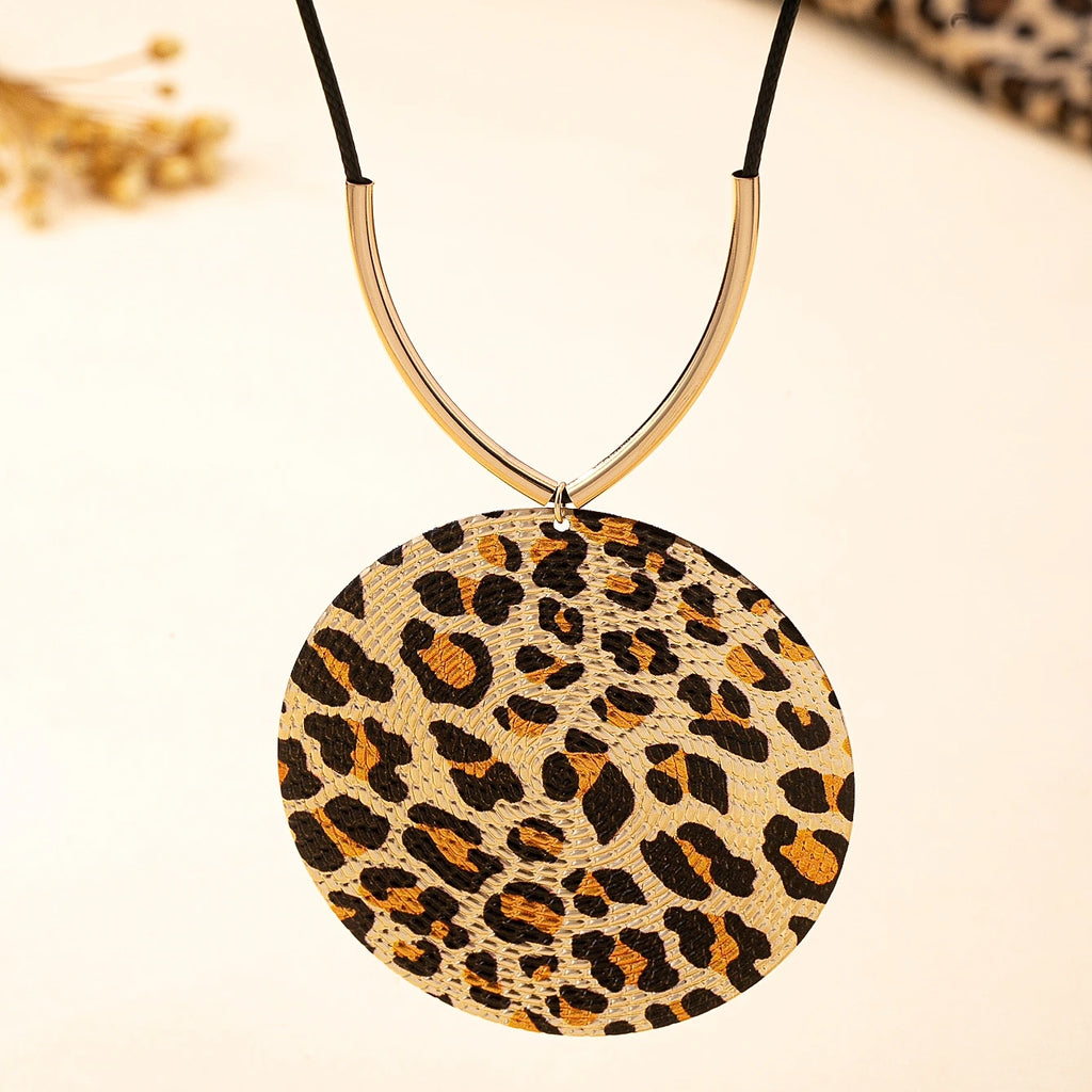 Leopard Print Necklace