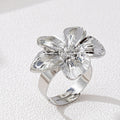 Ring with a Flower Design