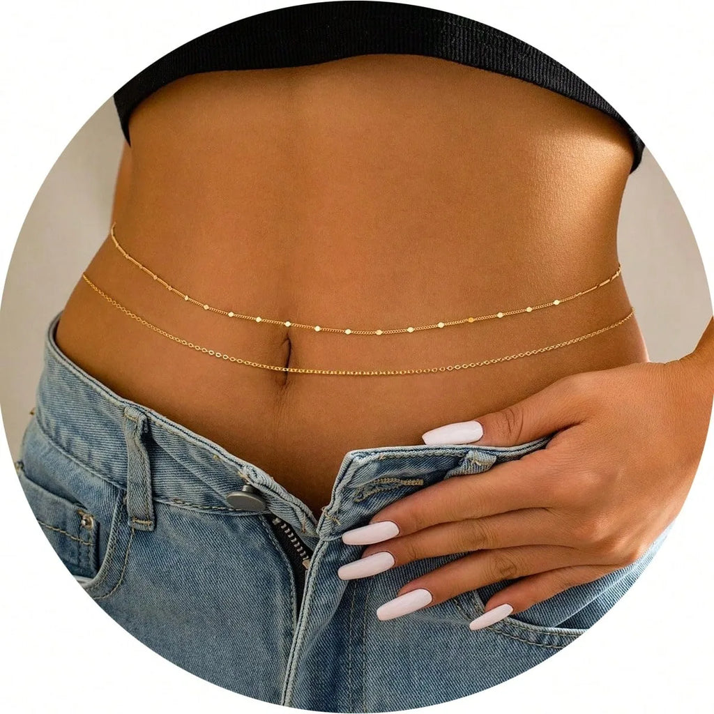Beads Cuban Waist Chain