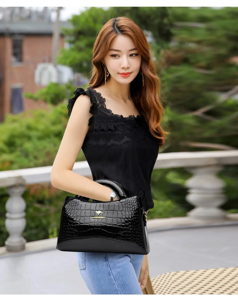 Kangaroo Brand Alligator Bags