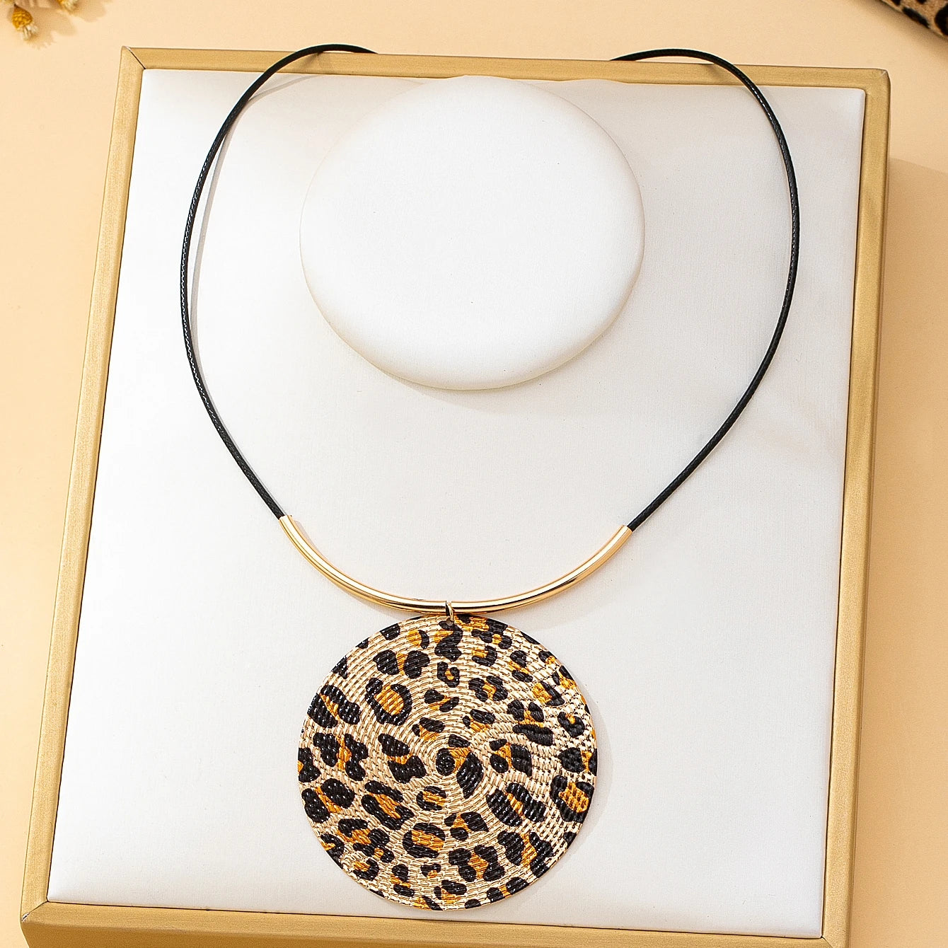 Leopard Print Necklace