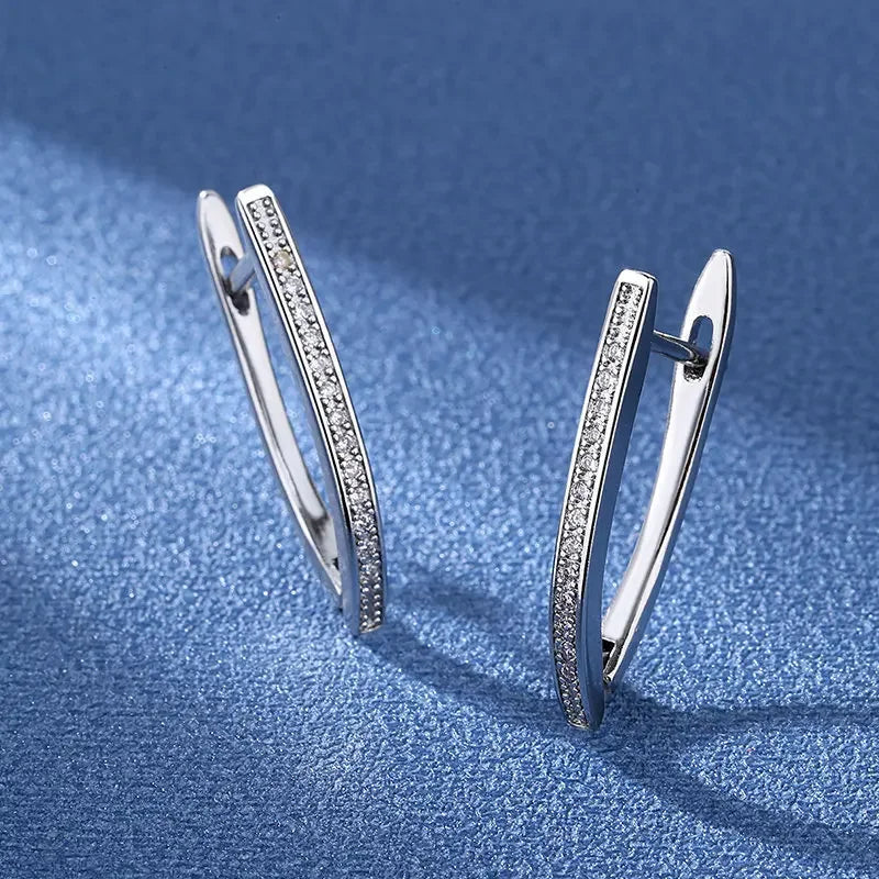18K gold earrings