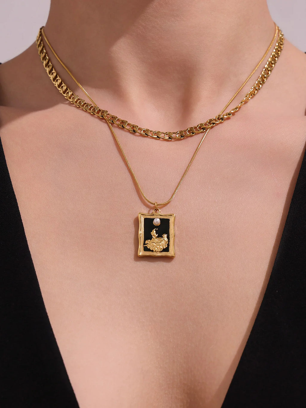 Painted Pendant