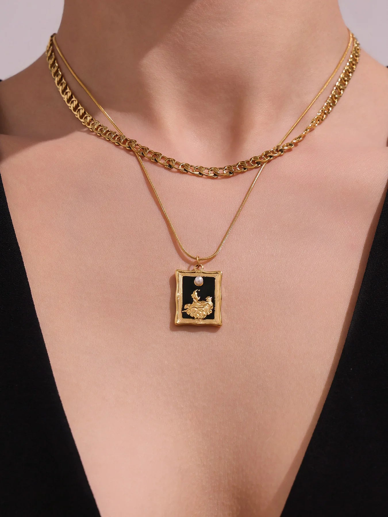 Painted Pendant