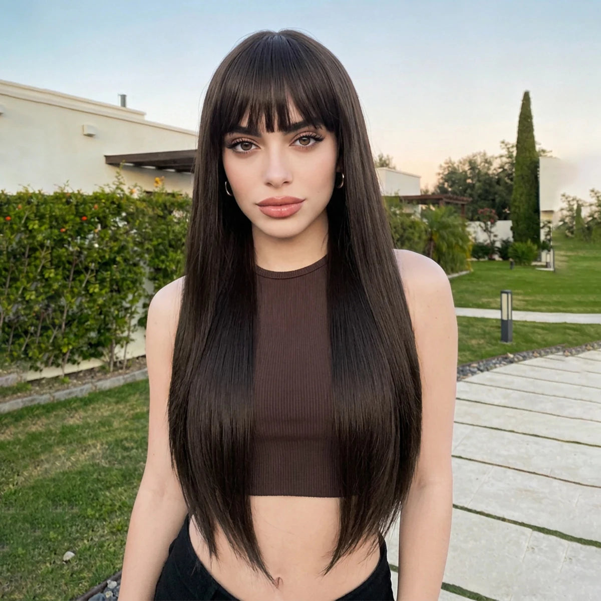 Long Women Straight Hair Wig
