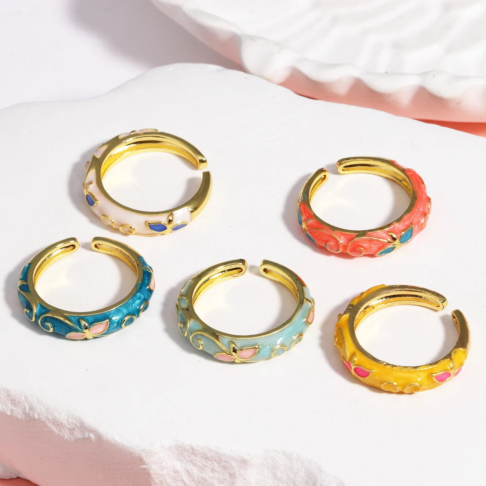 Gold-color Geometric Rings