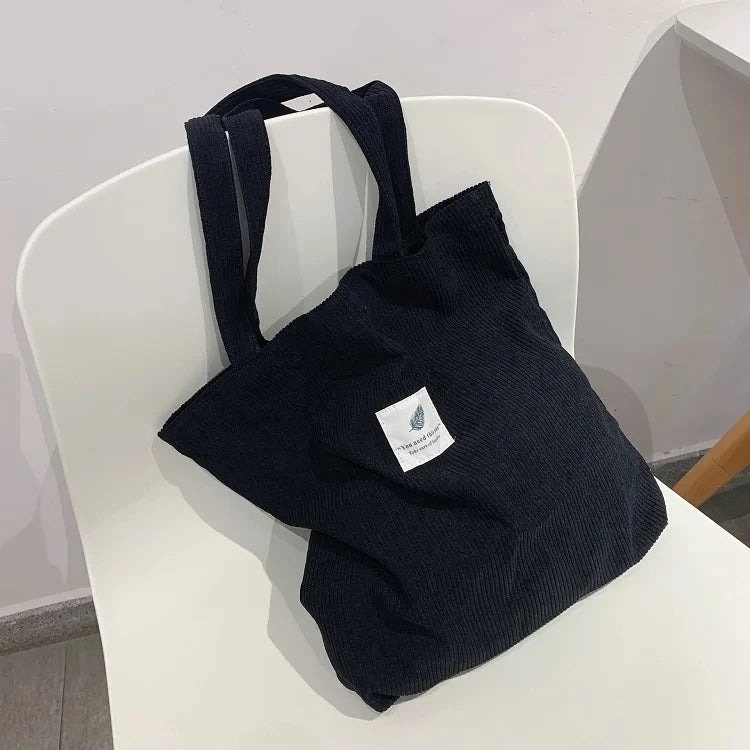 JIOMAY Corduroy Totes Bags