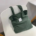 JIOMAY Corduroy Totes Bags