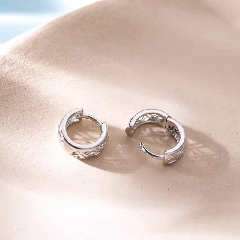 Couple Small Contracted Earrings