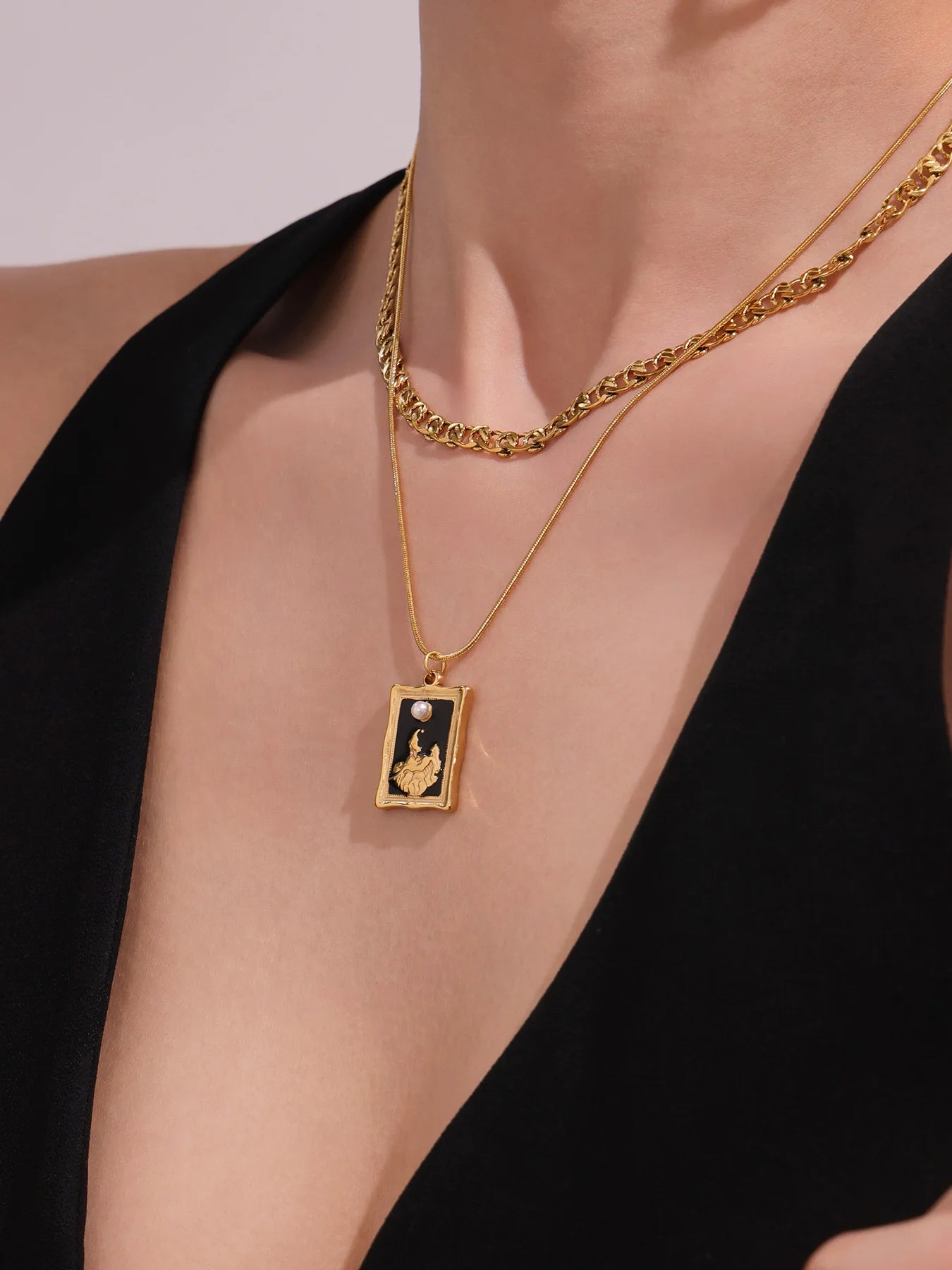 Painted Pendant