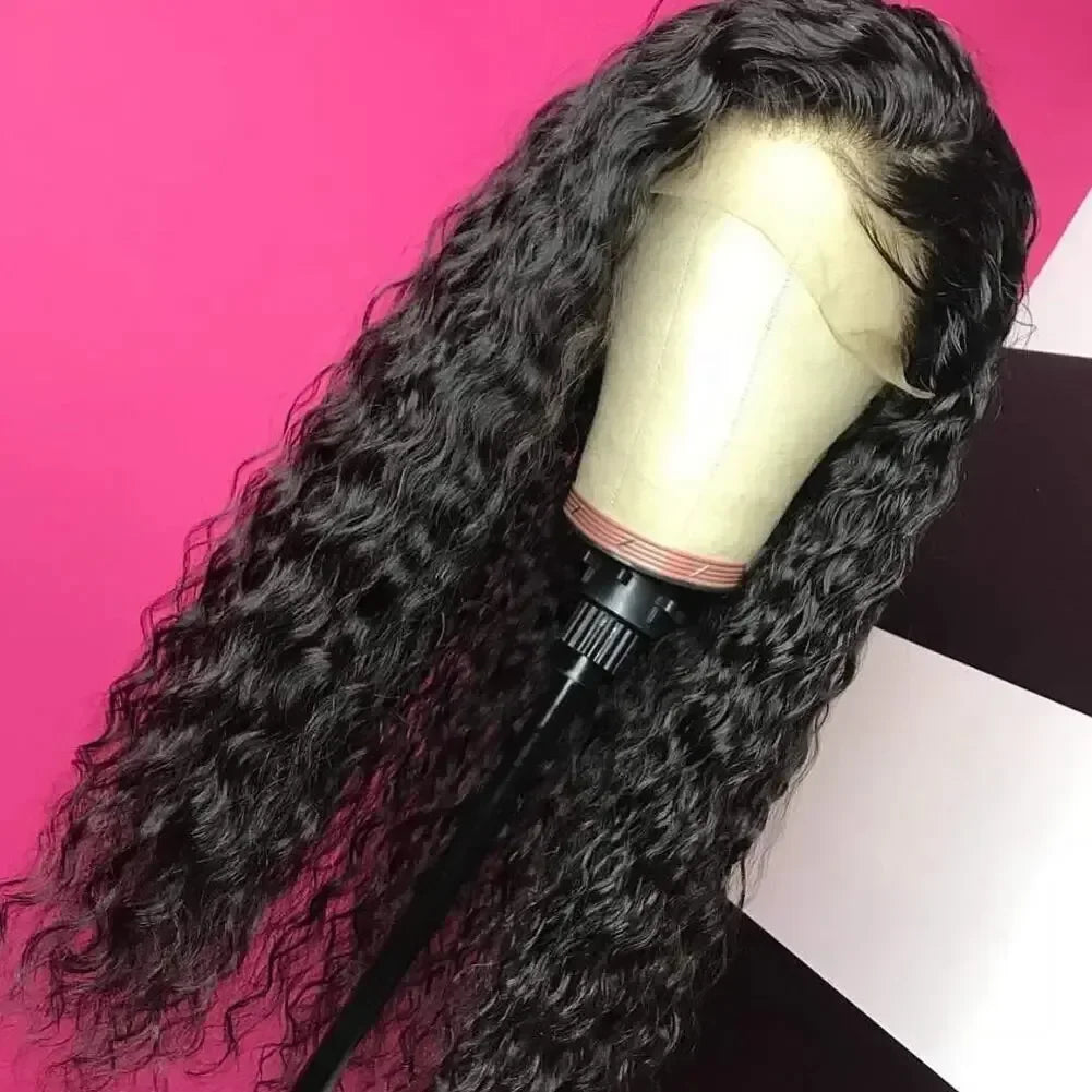 Black Long Curly Lace Front – GlamoraWear