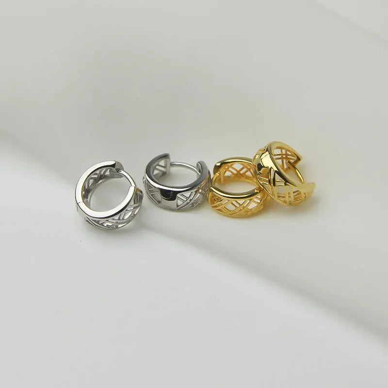 Couple Small Contracted Earrings