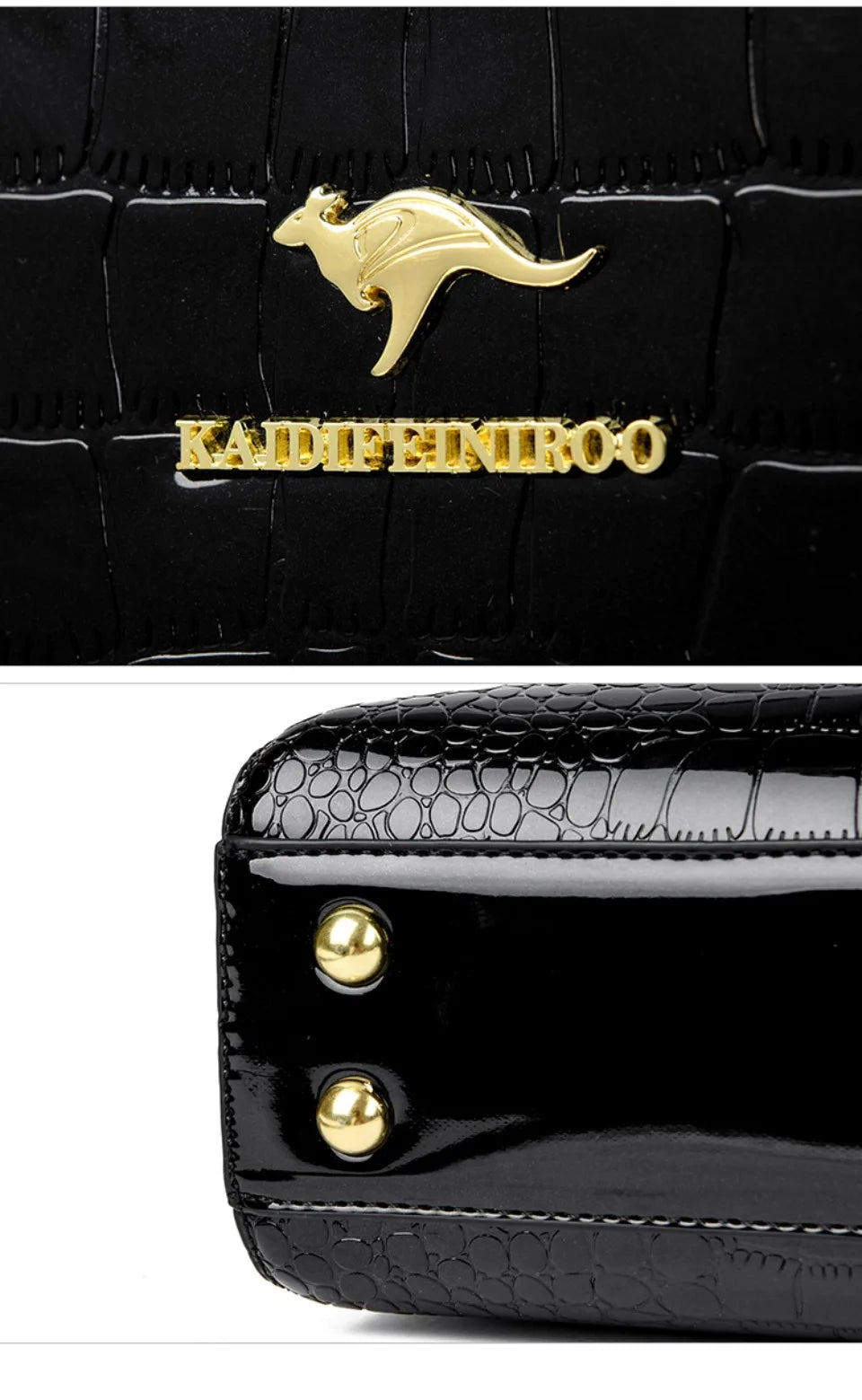 Kangaroo Brand Alligator Bags