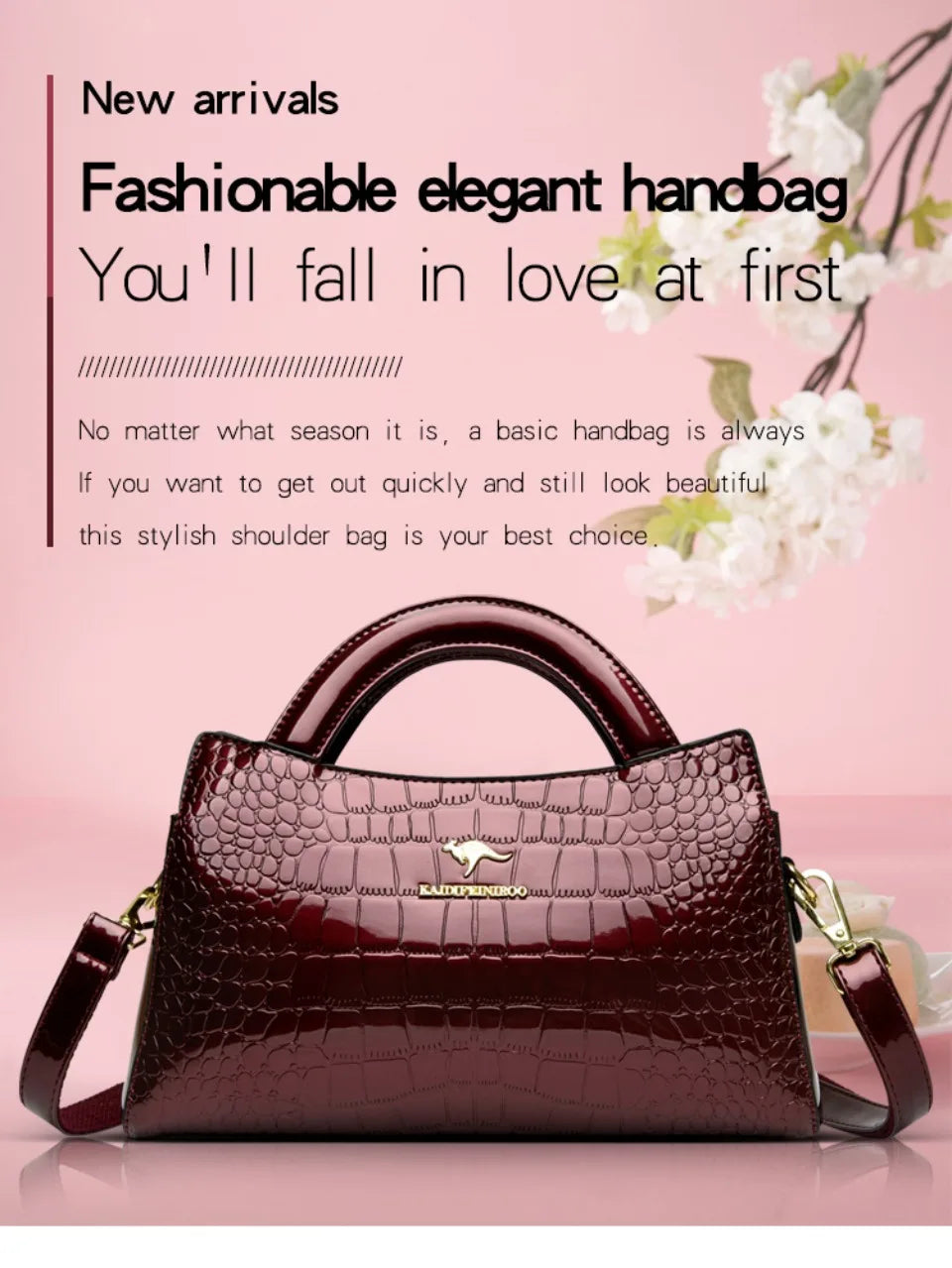 Kangaroo Brand Alligator Bags