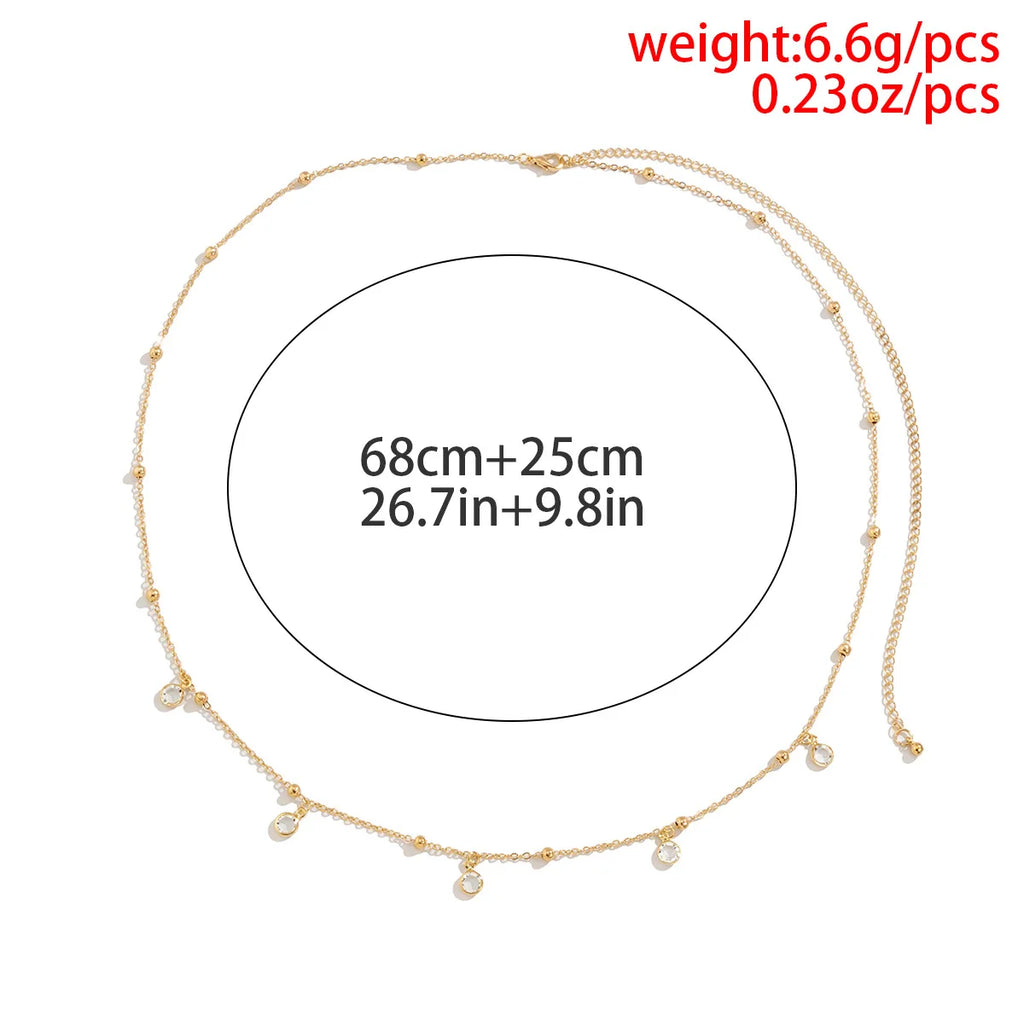 Exquisite Bilayer Bikini Belly Chains
